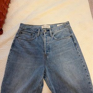 Aritzia Denim Forum Joni High Rise Loose Jeans